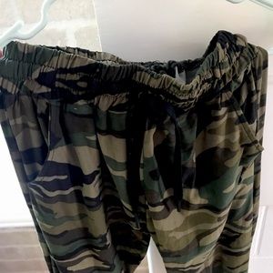 Camo Jogger Pants